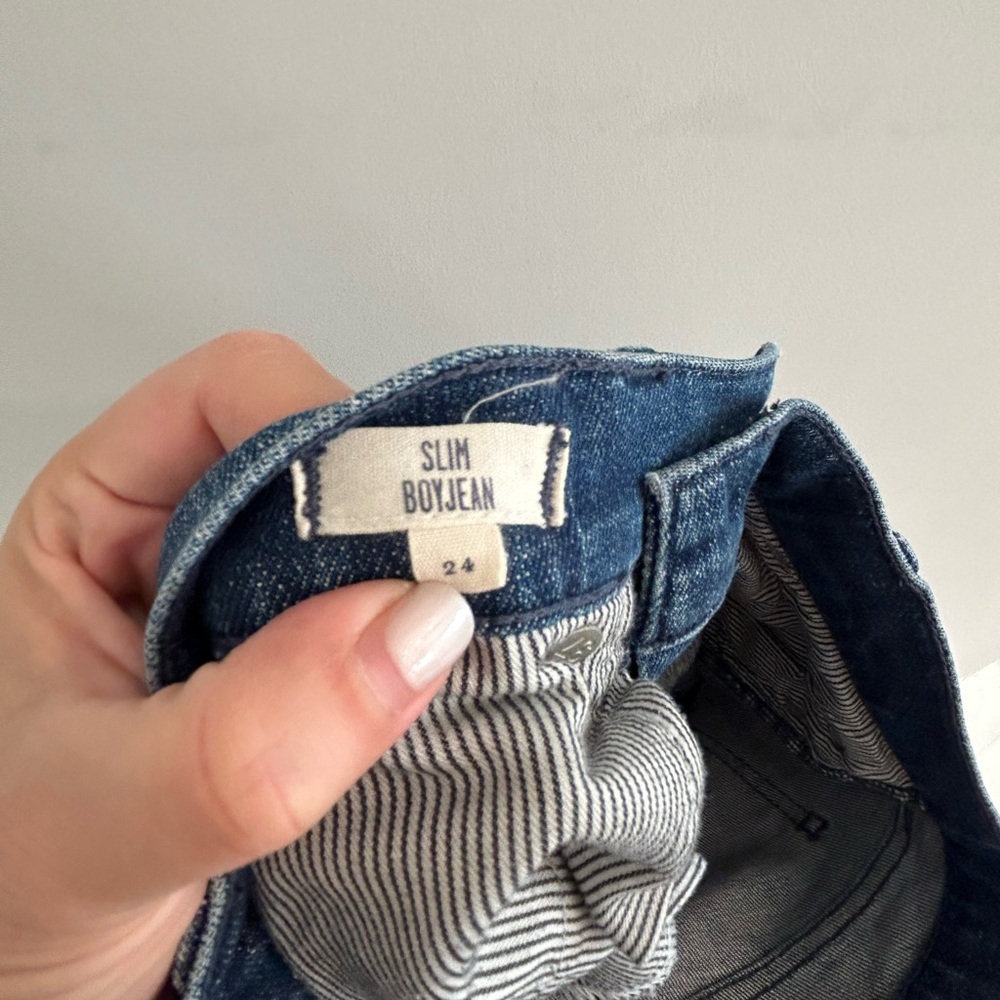 Madewell Patchwork Slim Boy Jeans - image 4